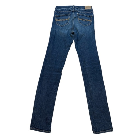 Abercrombie Kids Girls 14 Slim Dark Wash Skinny Jeans Classic Denim - Picture 11 of 11